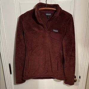 Patagonia Maroon Fleece Jacket